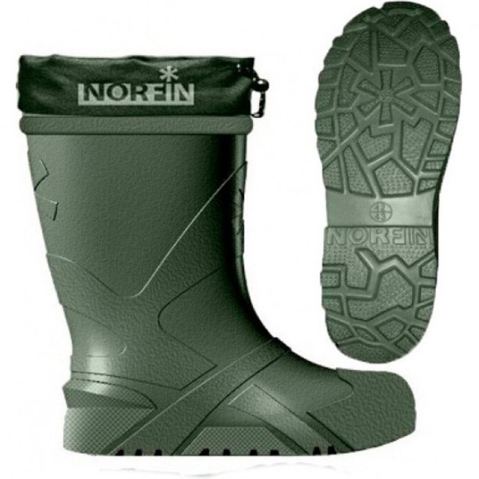 Сапоги зимние NORFIN BERINGS с манжетой олива -45С EVA р.44-45 14861-4445 Сапоги зимние NORFIN BERINGS с манжетой олива -45С EVA р.44-45 14861-4445