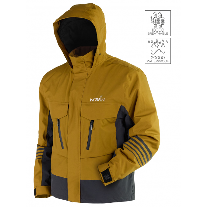 Куртка NORFIN REBEL PRO MUSTARD р.S 597101-S